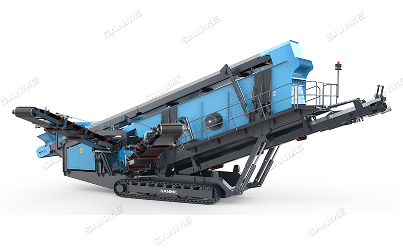 德赢VWINMP-S系列履带移动式筛分站 德赢VWINMP-S系列履带移动式筛分站