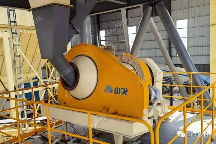 项目|上海德赢VWIN股份广州楼站式建筑垃圾制备机制砂项目正式投产