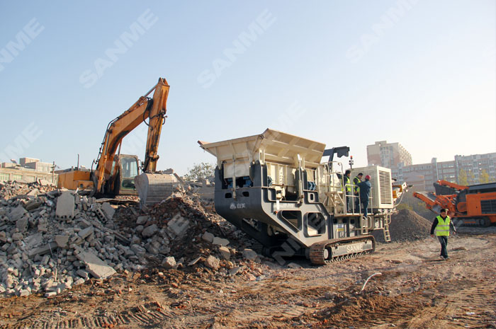 移动制砂机 移动制砂机