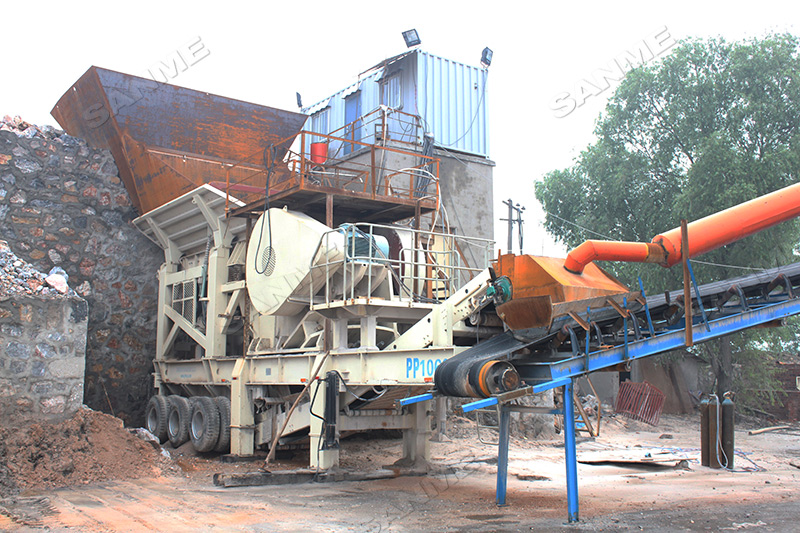 移动式制砂机 移动式制砂机